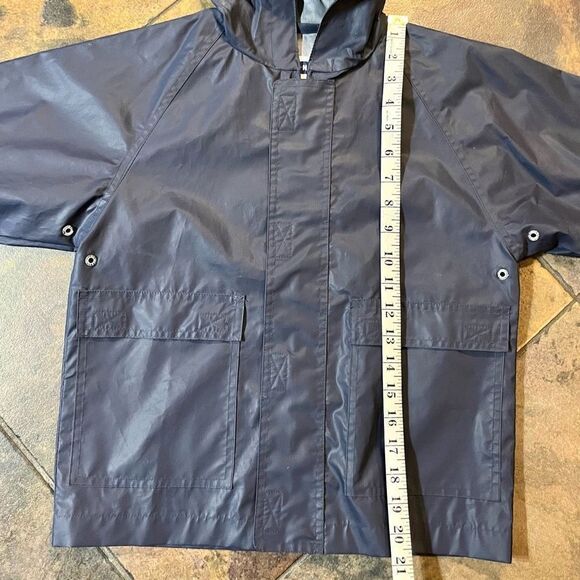 Old Navy Kids Navy Rain Coat XXS - Picture 4 of 9